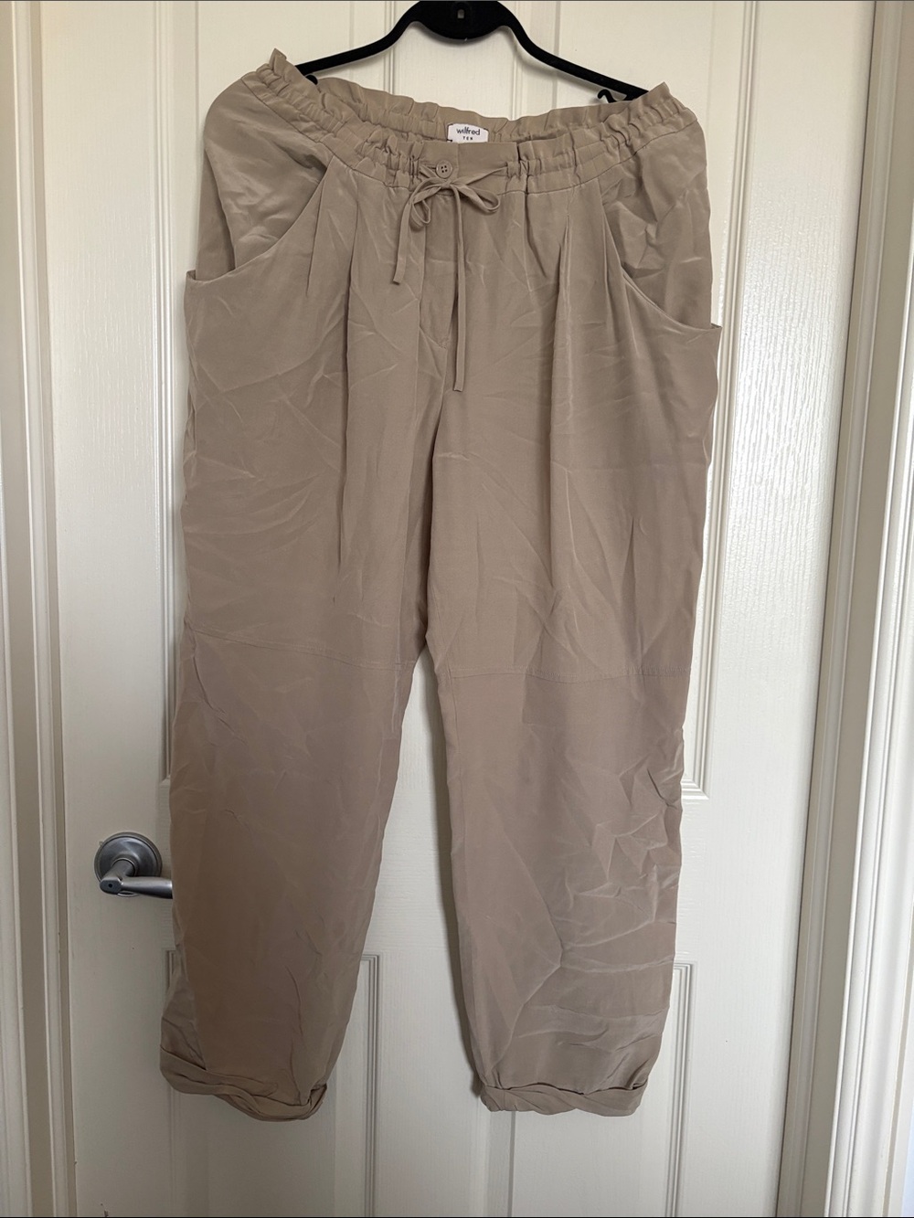 Vintage Aritzia Wilfred 100% Silk Pants